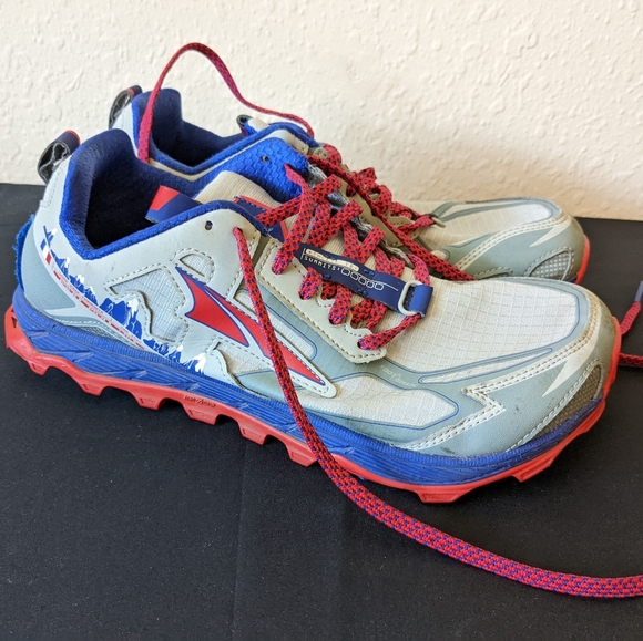 Altra | Shoes | Euc Rare Altra Lone Peak 45 Limited Edition Chamonix Us 95  Red Blue Gray | Poshmark